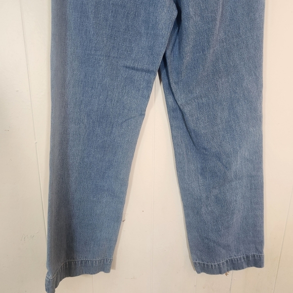 Rollas Slim Sailor Blue High Waisted Crop Jeans Size 27 - Picture 9 of 16